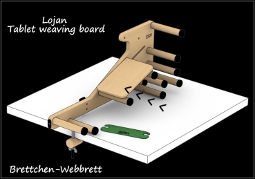 Lojan Tablet weaving board